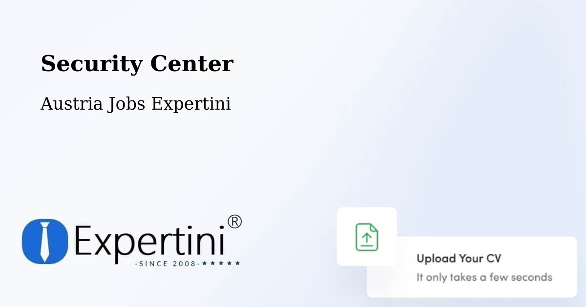 Security & Compliance – Weingraben - Austria Jobs Expertini